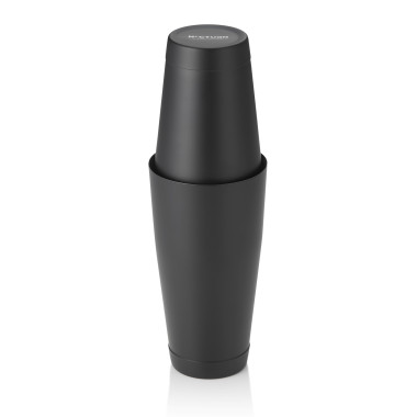 Acier inox 18/8 Shaker Tin Tin 0,8 ltr 9 cm noir mat inox 18/8 NOCTURN professionnel - Was Germany  au meilleur prix sur Restock