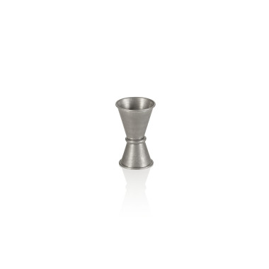 Acier inox chrome-nickel, PVD Doseur Jigger 1,5/3 cl 4,5 cm H 7 cm vintage inox PVD professionnel - Was Germany  au meilleur pri