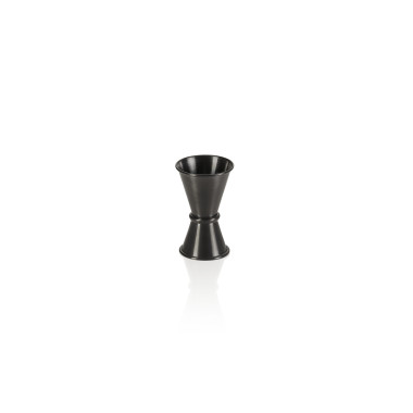 Acier inox chrome-nickel, PVD Doseur Jigger 1,5/3 cl 4,5 cm H 7 cm noir inox PVD professionnel - Was Germany  au meilleur prix s