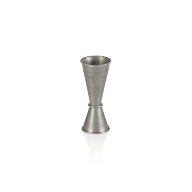 Acier inox chrome-nickel, PVD Doseur Jigger 2,5/5 cl 4,5 cm H 11,5 cm vintage inox PVD professionnel - Was Germany  au meilleur 