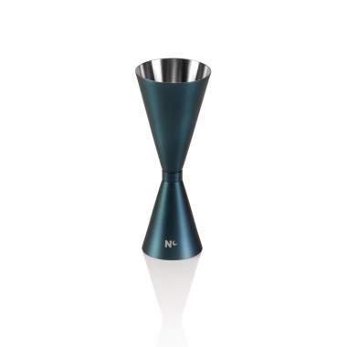 Acier inox 18/8 Doseur Slim Jigger 3/6 cl 5 cm H 13 cm bleu mat inox 18/8 HLC professionnel - Was Germany  au meilleur prix sur 
