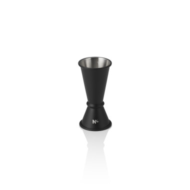 Acier inox 18/8 Doseur Jigger Japanese Style 2/4 cl 4,5 cm H 9 cm noir mat inox 18/8 professionnel - Was Germany  au meilleur pr