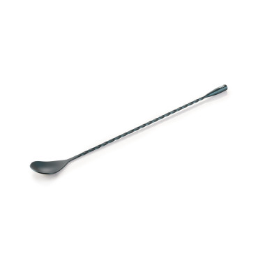 Acier inox 18/8 Cuillère bar torsadée Classic 30 cm bleu mat HLC inox 18/8 NOCTURN professionnel - Was Germany  au meilleur prix