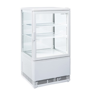 Vitrine réfrigérée 58 litres blanche - Cool Head  au meilleur prix sur Restock CHR