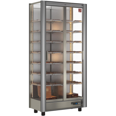 Vitrine réfrigérée chocolat 530L avec éclairage LED et thermostat digital - Diamond  au meilleur prix sur Restock CHR