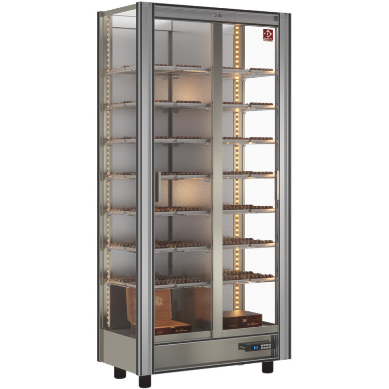 Vitrine réfrigérée chocolat 530L avec éclairage LED et thermostat digital - Diamond  au meilleur prix sur Restock CHR