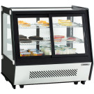 Vitrine réfrigérée à poser  - 125L - Double portes - 2-12°C - Casselin  au meilleur prix sur Restock CHR