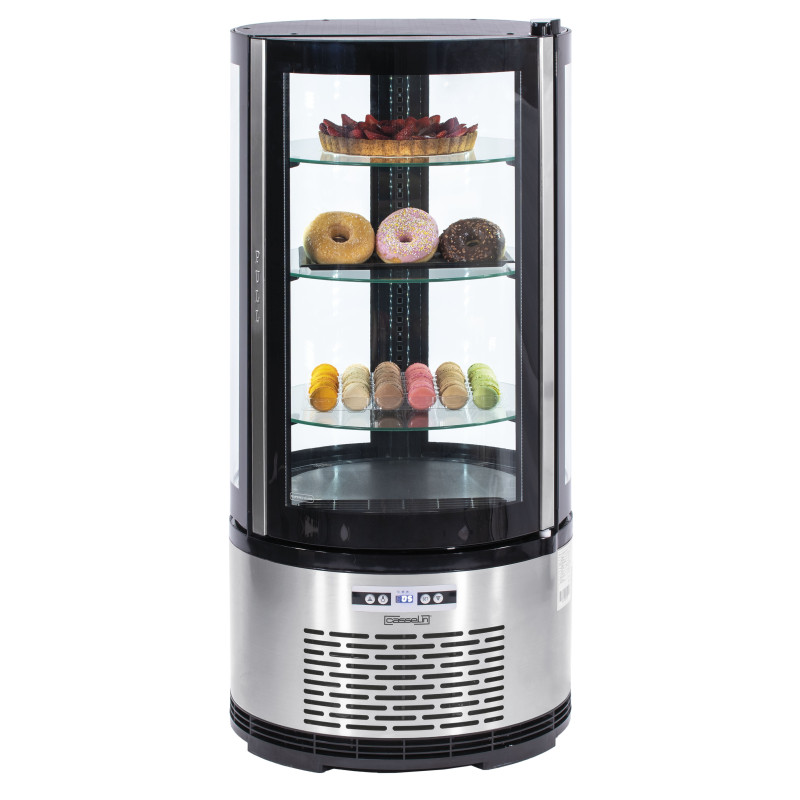 Vitrine réfrigérée ronde  - 100L - 2-8°C - Casselin  au meilleur prix sur Restock CHR