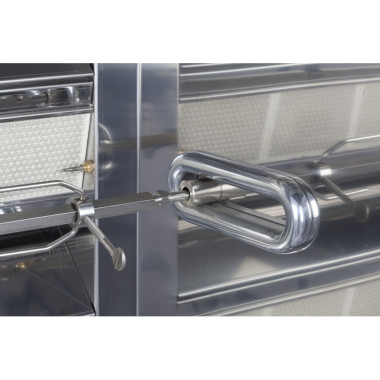 Rôtissoire industrielle gaz - 6 broches - Infrarouge - Feca  au meilleur prix sur Restock CHR