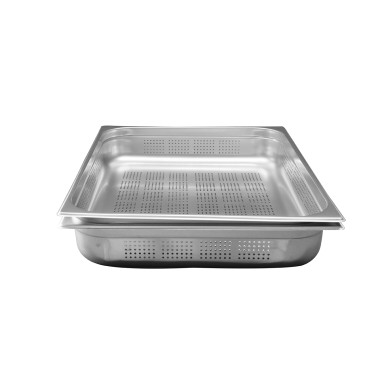 Bacs gastronormes perfores inox gn2/1 prof 100mm - Atosa