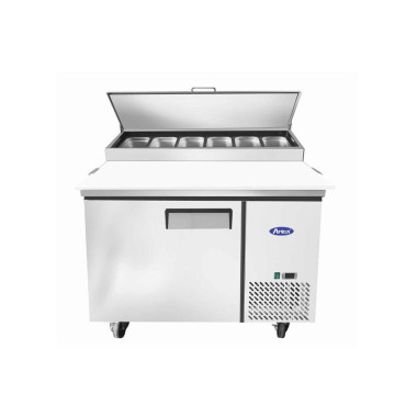 Table preparation a pizzas 1 porte x6 bacs gn1/3 - Atosa