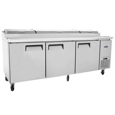Table preparation a pizzas 3 portes x12 bacs gn 1/3 - Atosa
