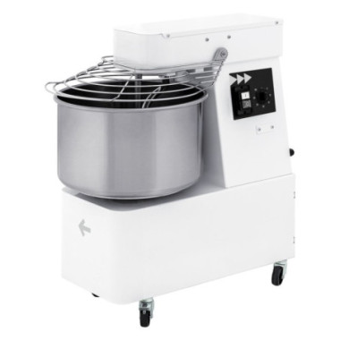 Melangeur spirale avec bol fixe 22 L - 56 kg/h - 22 L - 400V/1100W - 385x670xH725 mm (HENDI)  au meilleur prix sur Restock CHR