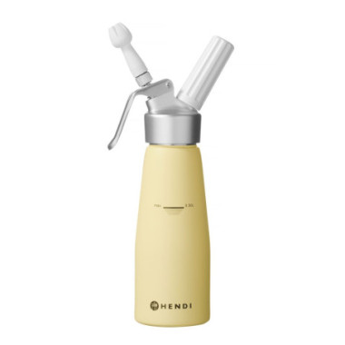 Siphon a chantilly - 0 - 5 L - Jaune pastel - O80xH260 mm (HENDI)  au meilleur prix sur Restock CHR
