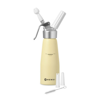 Siphon a chantilly - 0 - 5 L - Jaune pastel - O80xH260 mm (HENDI)  au meilleur prix sur Restock CHR