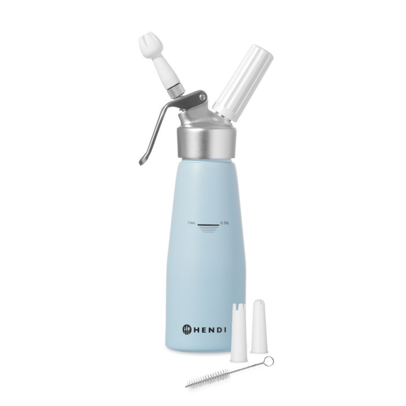 Siphon a chantilly - 0 - 5 L - Jaune pastel - O80xH260 mm (HENDI)  au meilleur prix sur Restock CHR