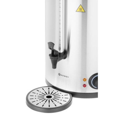 Distributeur a boissons chaudes a double paroi - 120 tasses en 37 min. - 17 L - 220-240V/2500W - 415x382xH480 mm (HENDI)  au mei