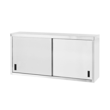 Armoire murale - soudee - avec portes coulissantes - Profi Line - 1200x400xH600 mm (HENDI)  au meilleur prix sur Restock CHR