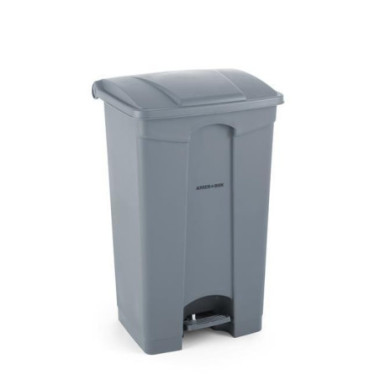 Poubelle a pedale - AmerBox - 68 L - Gris clair - 490x410xH660 mm AMERBOX au meilleur prix sur Restock CHR