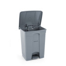 Poubelle a pedale - AmerBox - 87 L - Gris clair - 500x410xH815 mm  au meilleur prix sur Restock CHR