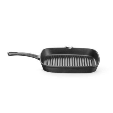 Poele a griller en fonte - 230x230xH25 mm (HENDI)  au meilleur prix sur Restock CHR