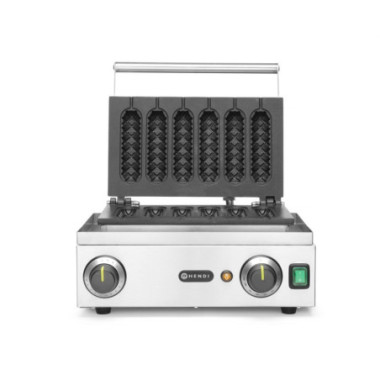 Gaufrier corn dog - 230V/1550W - 390x378xH229 mm (HENDI)  au meilleur prix sur Restock CHR