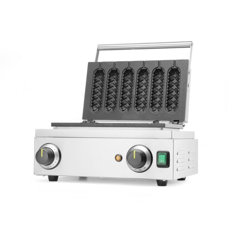Gaufrier corn dog - 230V/1550W - 390x378xH229 mm (HENDI)  au meilleur prix sur Restock CHR