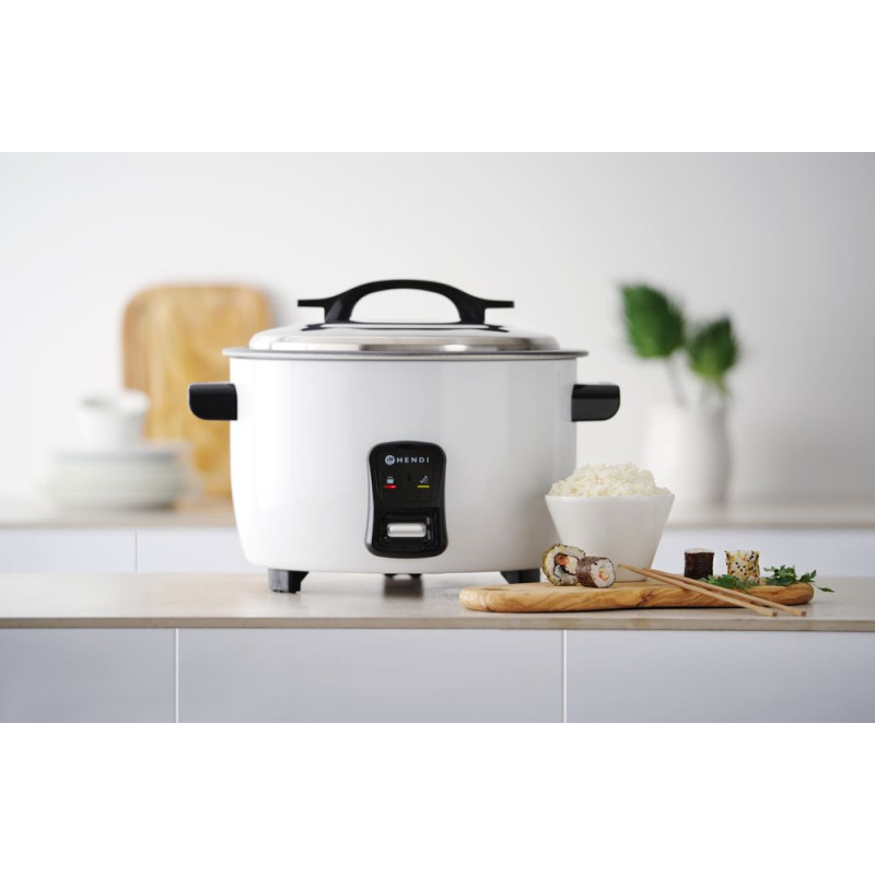 Cuiseur a riz 4 - 2 L - Kitchen Line - 4 - 2 L - 230V/1550W - 420x380xH240 mm (HENDI)  au meilleur prix sur Restock CHR