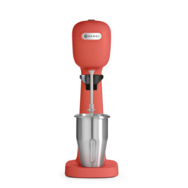 Mixeur a milkshake - designed by Robert Bronwasser - Rouge - 220-240V/400W - 170x196xH490 mm (HENDI)  au meilleur prix sur Resto