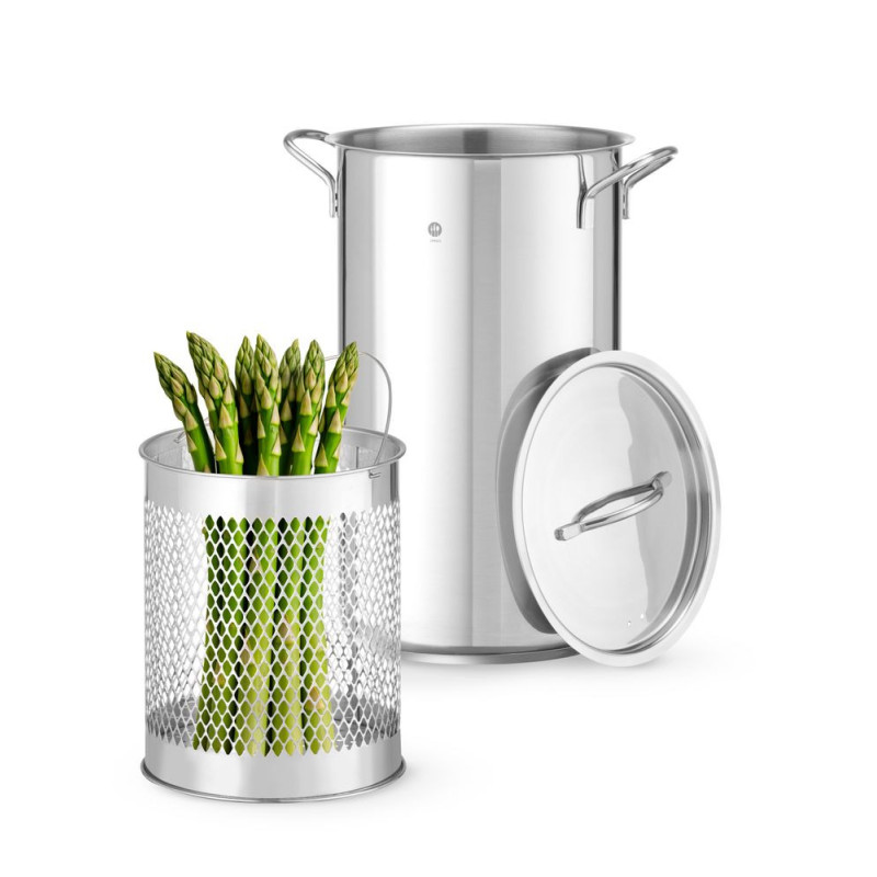 Cuiseur a asperges et pates XL - 5 - 5 L - O162xH280 mm (HENDI)  au meilleur prix sur Restock CHR