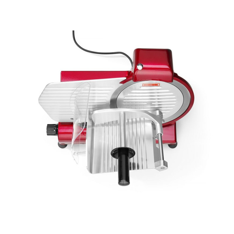 Trancheuse Profi Line 250 version rouge - Profi Line - 220-240V/320W - 514x484xH373 mm (HENDI)  au meilleur prix sur Restock CHR