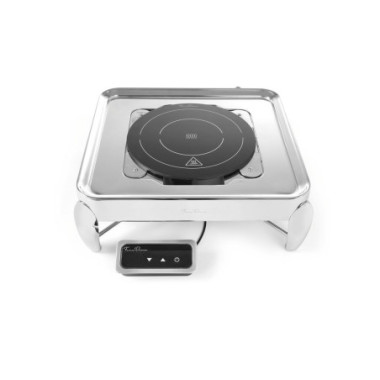 Plaque chauffante a induction 800W - Fine Dine - Noir - 230V/800W - O245xH80 mm  au meilleur prix sur Restock CHR