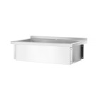 Table avec bac de lavage simple - sans dosseret -vissee - profondeur 600 mm - Budget Line - 1000x600xH850 mm (HENDI)  au meilleu