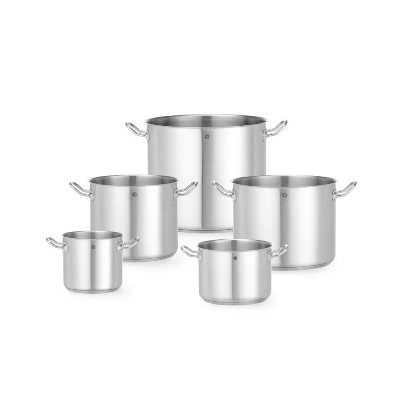 Marmite haute - sans couvercle - Kitchen Line - 45 L - O400xH360 mm (HENDI)  au meilleur prix sur Restock CHR