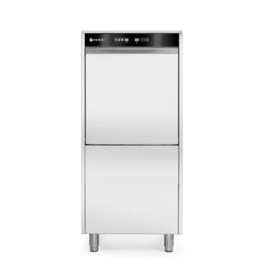 Lave-vaisselle 50x60 pour plateaux et casseroles - commande electronique - 400 V / 7100 W - 595x777xH1335 mm (HENDI)  au meilleu