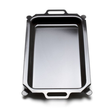 Plateau a rotir emaille - 600x360xH50 mm (HENDI)  au meilleur prix sur Restock CHR