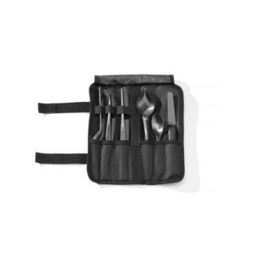 Set de dressage Chef - 6 pieces - noir - 255x25xH100 mm (HENDI)  au meilleur prix sur Restock CHR