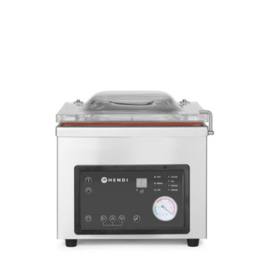 Machine a emballer sous vide avec chambre - Profi Line - bande de soudure 260 mm - 230V/370W - 330x480xH360 mm (HENDI)  au meill