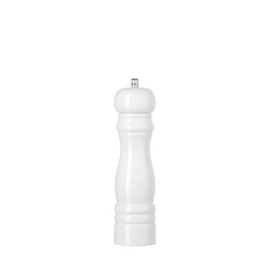 Moulin a sel bois - Blanc - O55xH215 mm (HENDI)  au meilleur prix sur Restock CHR