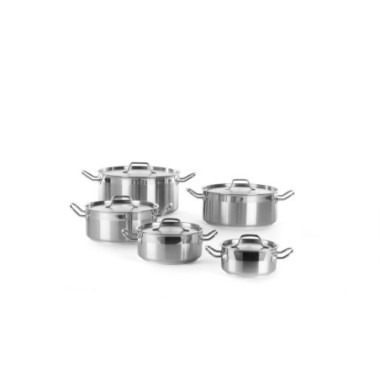 Faitout avec couvercle - Profi Line - 4 - 8 L - O240xH105 mm (HENDI)  au meilleur prix sur Restock CHR