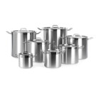 Marmite haute - avec couvercle - Profi Line - 5 - 9 L - O200xH190 mm (HENDI)  au meilleur prix sur Restock CHR