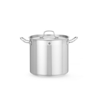 Marmite haute - avec couvercle - Profi Line - 9 - 8 L - O240xH220 mm (HENDI)  au meilleur prix sur Restock CHR