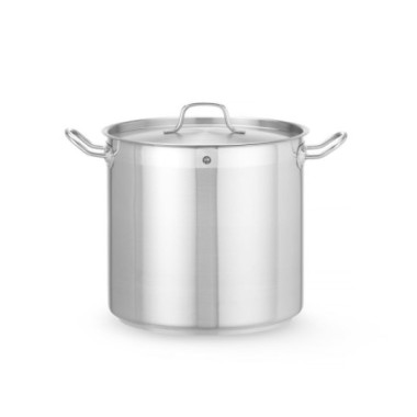 Marmite haute - avec couvercle - Profi Line - 15 - 9 L - O280xH260 mm (HENDI)  au meilleur prix sur Restock CHR