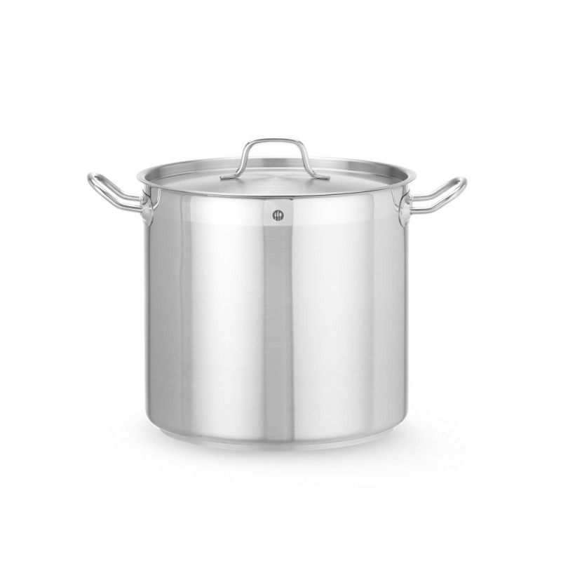 Marmite haute - avec couvercle - Profi Line - 15 - 9 L - O280xH260 mm (HENDI)  au meilleur prix sur Restock CHR