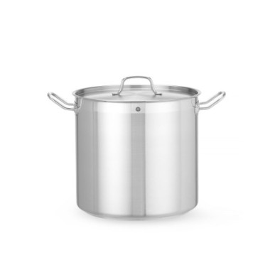 Marmite haute - avec couvercle - Profi Line - 24 L - O320xH300 mm (HENDI)  au meilleur prix sur Restock CHR