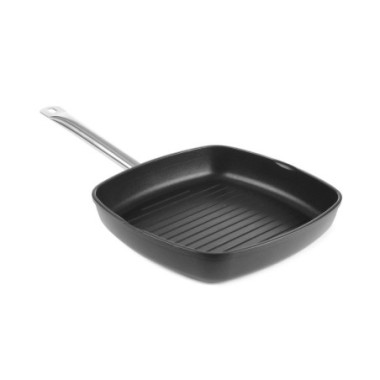 Poele a griller rainuree Titanium Professional - 550x290xH55 mm (HENDI)  au meilleur prix sur Restock CHR