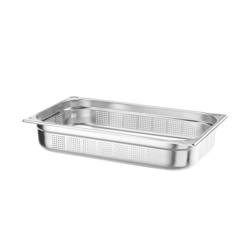Bac gastronorme GN 1/1 perfore - Kitchen Line - GN 1/1 - 9 L - H65 mm (HENDI)  au meilleur prix sur Restock CHR