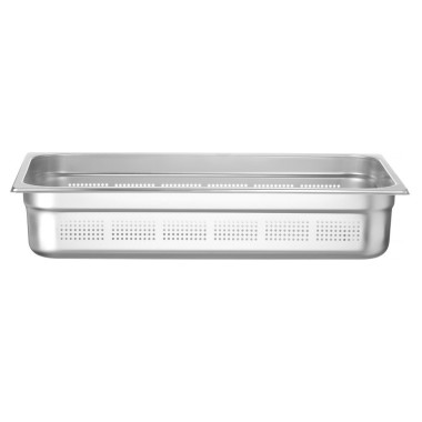 Bac gastronorme GN 1/1 perfore - Profi Line - GN 1/1 - 14 L - H100 mm (HENDI)  au meilleur prix sur Restock CHR