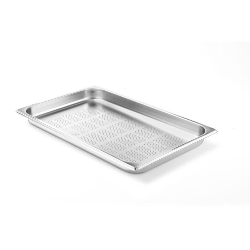 Bac gastronorme GN 1/1 perfore - Profi Line - GN 1/1 - 5 L - H40 mm (HENDI)  au meilleur prix sur Restock CHR