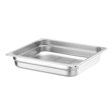 Bac gastronorme GN 2/3 perfore - Profi Line - GN 2/3 - 5 - 5 L - H65 mm (HENDI)  au meilleur prix sur Restock CHR